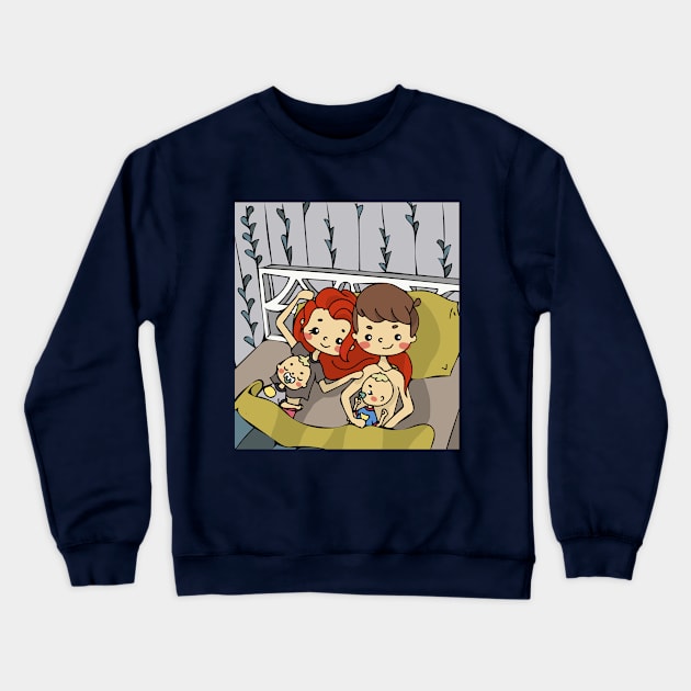 family Crewneck Sweatshirt by PicMar